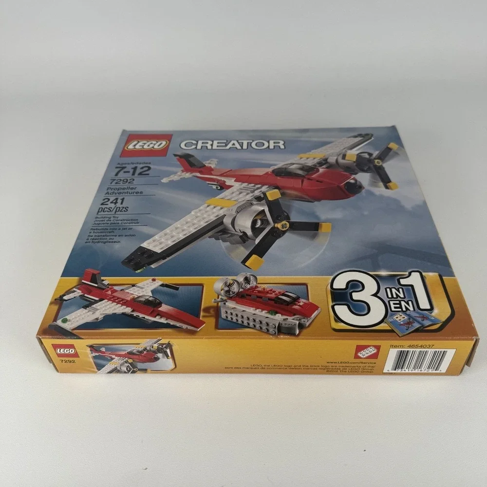 LEGO Creator Propeller Adventures‎ 241 Piece Building Set 7292- COMPLETE